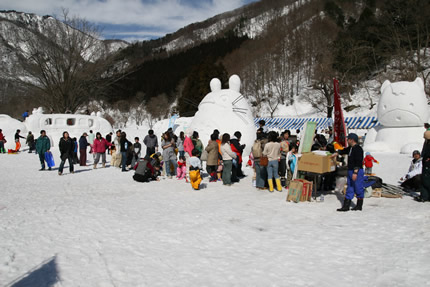 湯檜曽雪祭り